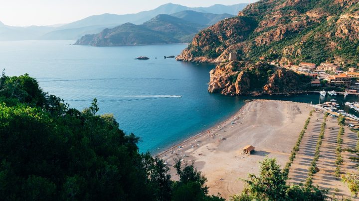 Somptueux paysage de la Corse